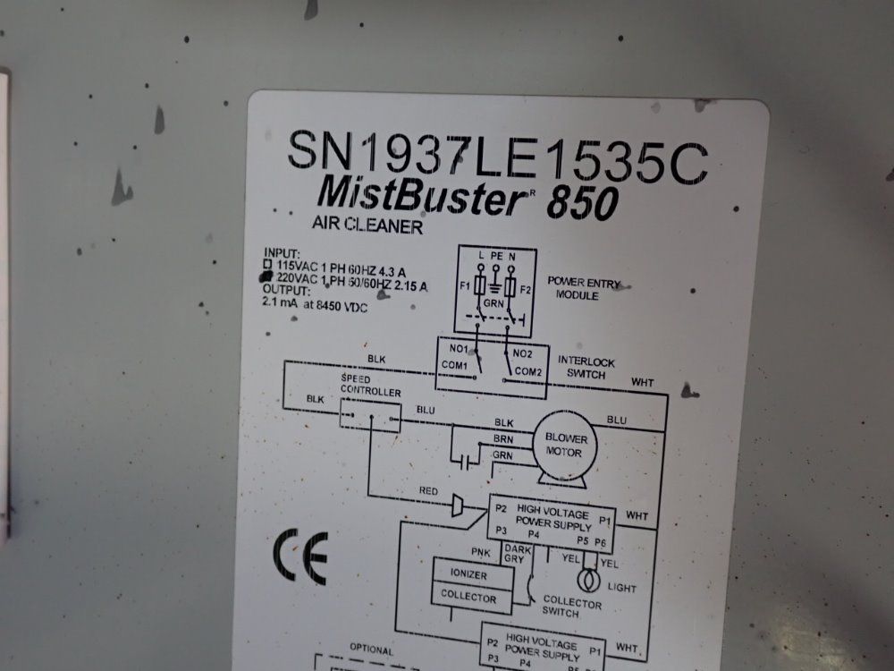 Mist Buster Mist Collector