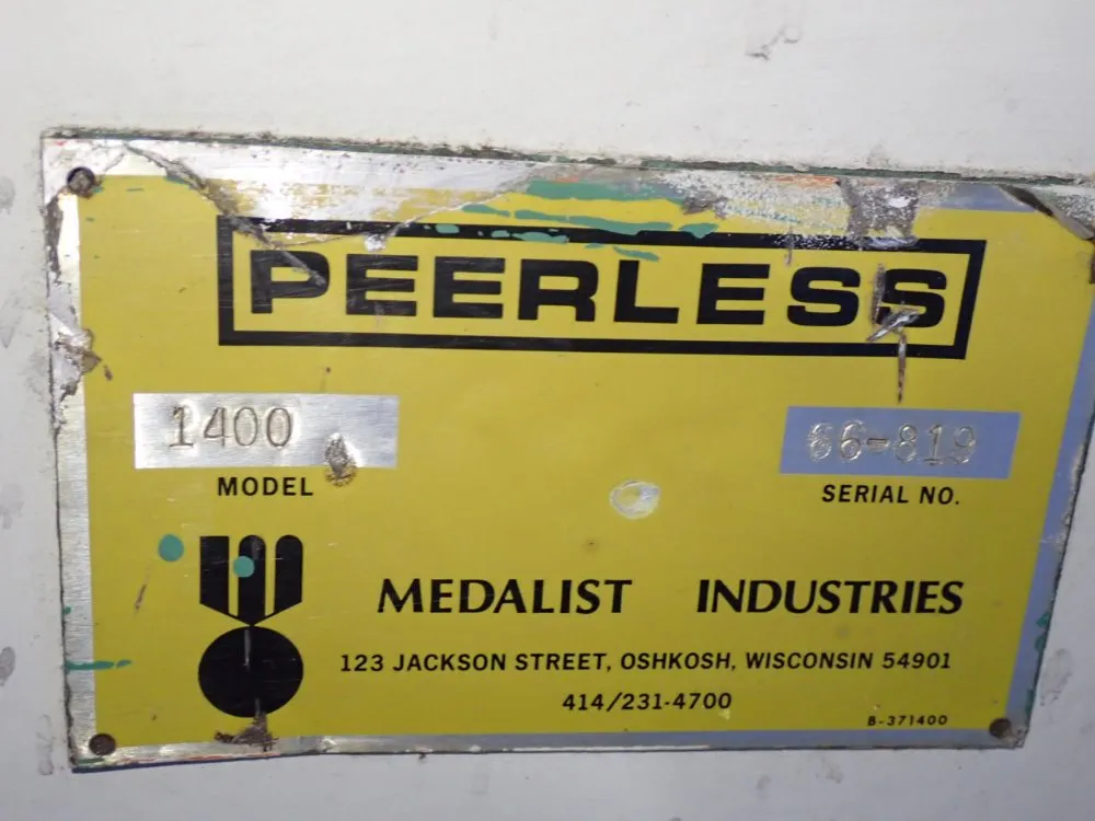 Peerless Peerless 1400 Horizontal Bandsaw