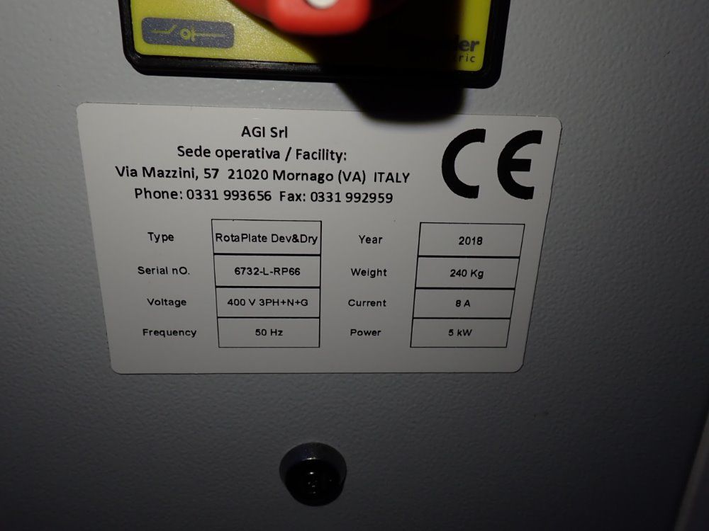 Spg Prints 2008 Spg Prints Devdry Rotaplate Unit