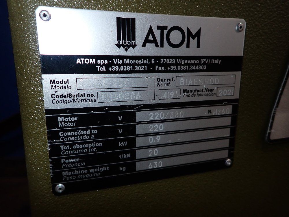 Atom 2021 Atom Se 20c Clicker Press