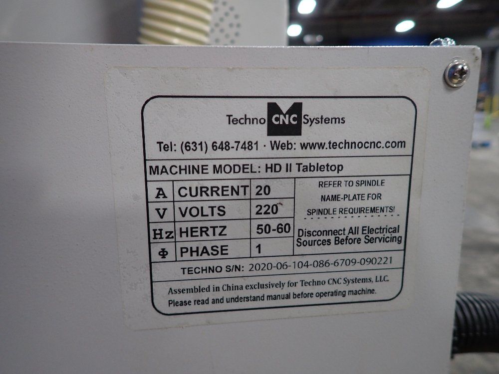 Techno Cnc Systems Techno Cnc Systems Hdii Table Top Cnc Router