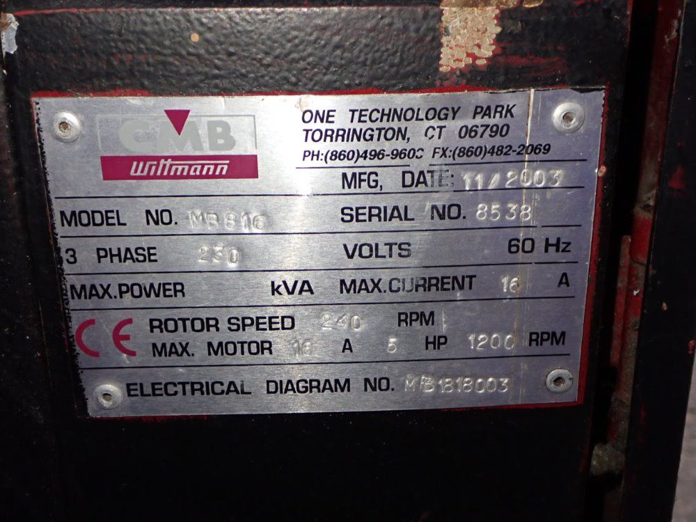 Wittman Granulator