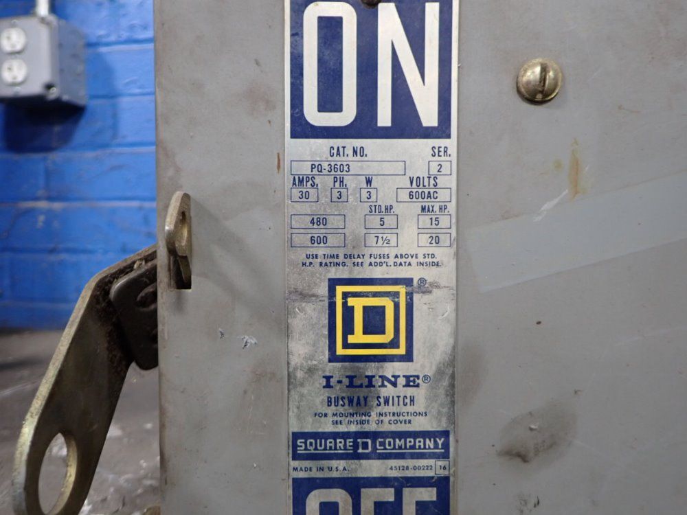 Square D Bus Plug