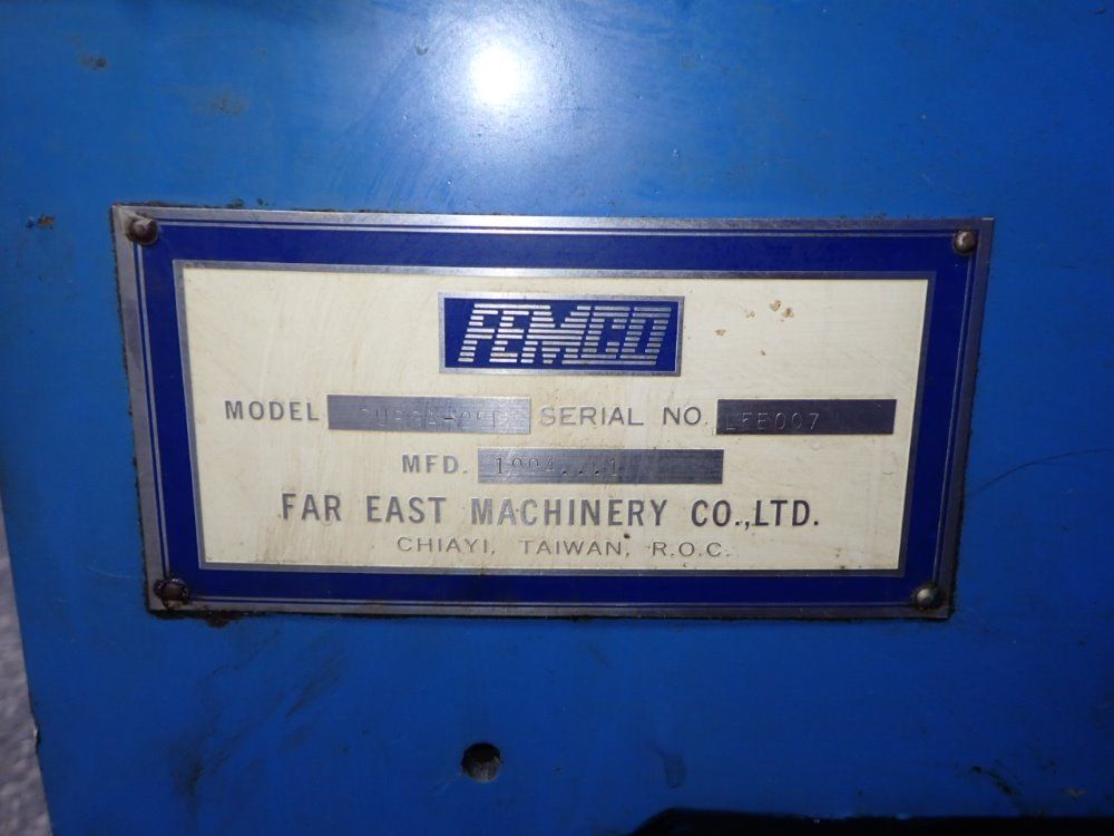 Femco 1994 Femco Durga25e Cnc Lathe
