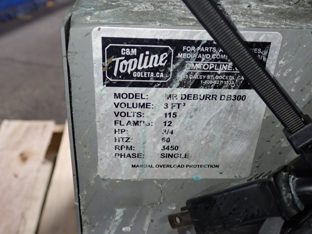C  M Topline Vibratory Finisher