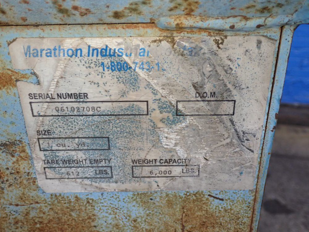 Marathon Industrial Self Dumping Hopper