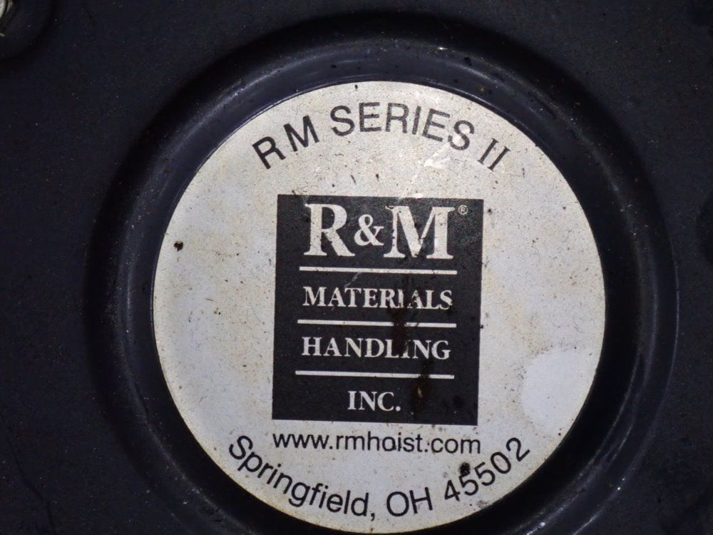 R  M Materials Handling Inc Hoist