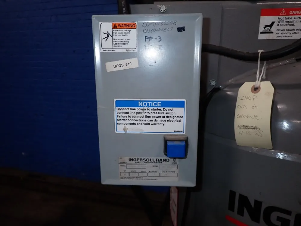 Ingersoll Rand T30 Air Compressor
