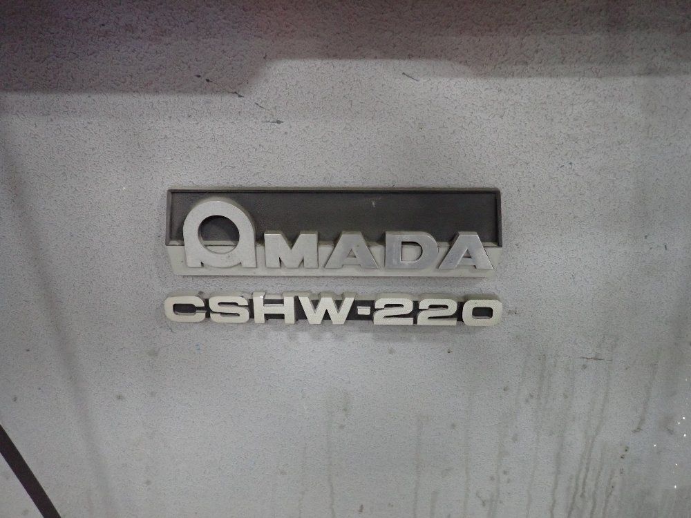Amada 1986 Amada Cshw220 Corner Notcher