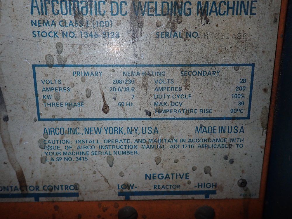 Airco Welder
