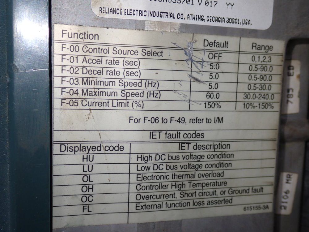 Reliance Electric Drive