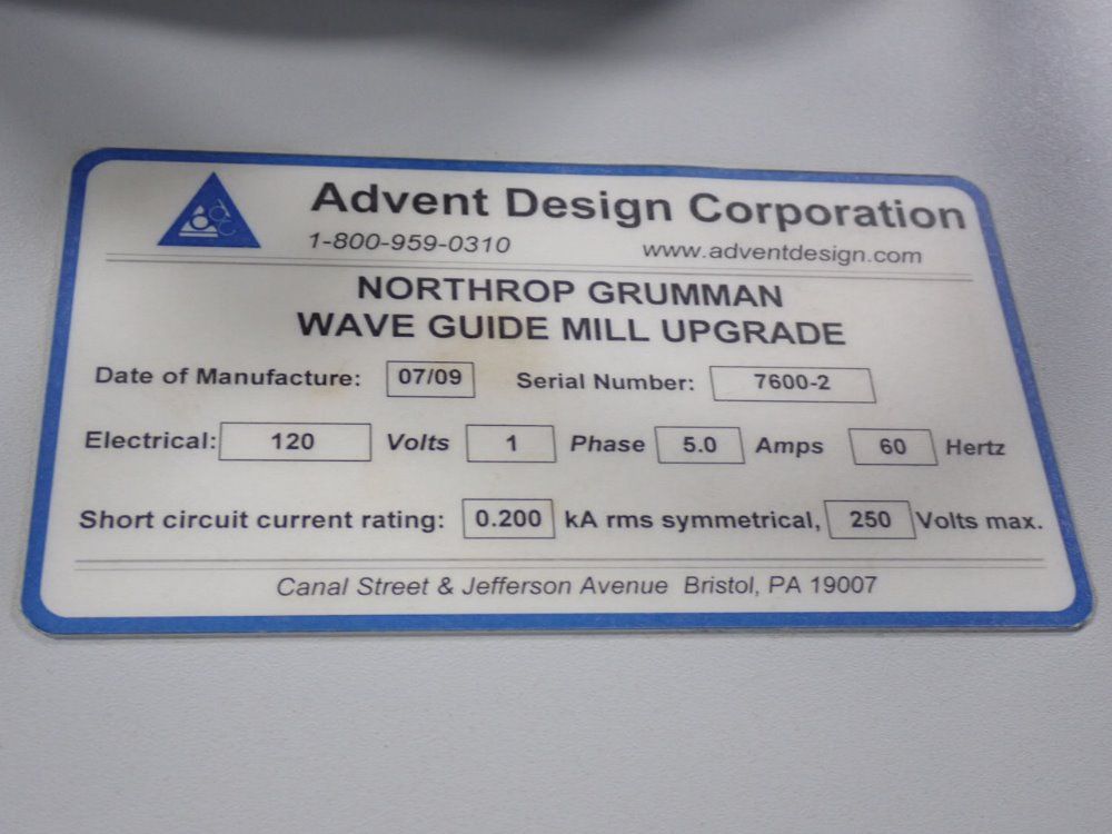 Advent Design Corporation Control
