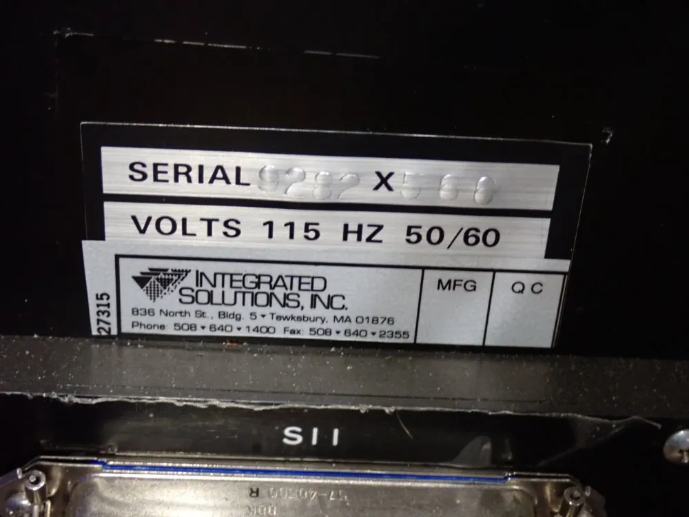 Integrated Solutions Inc Assembly Station - 069501g1