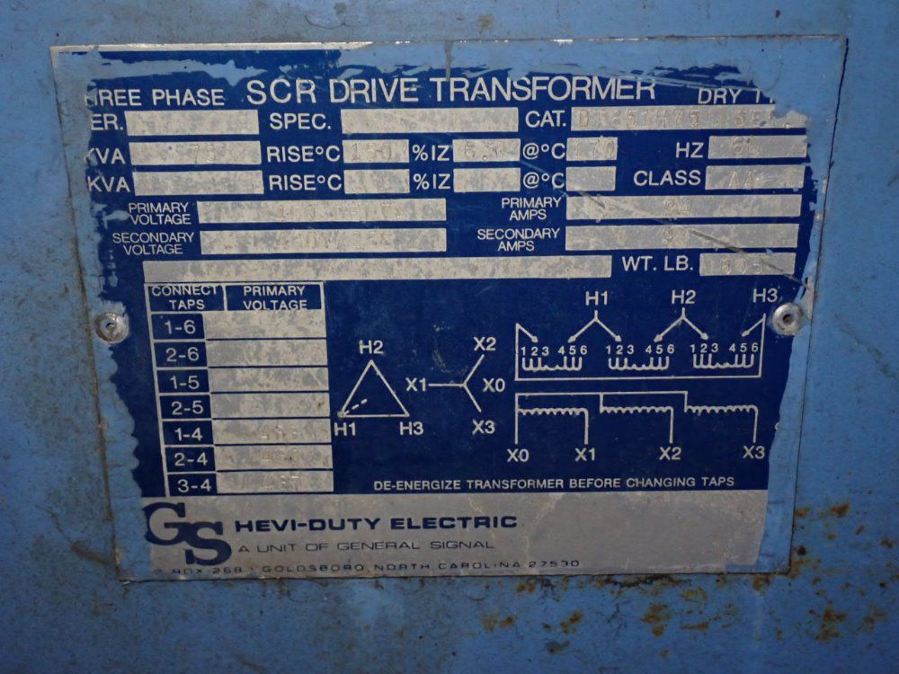 Scr Drive Transformer