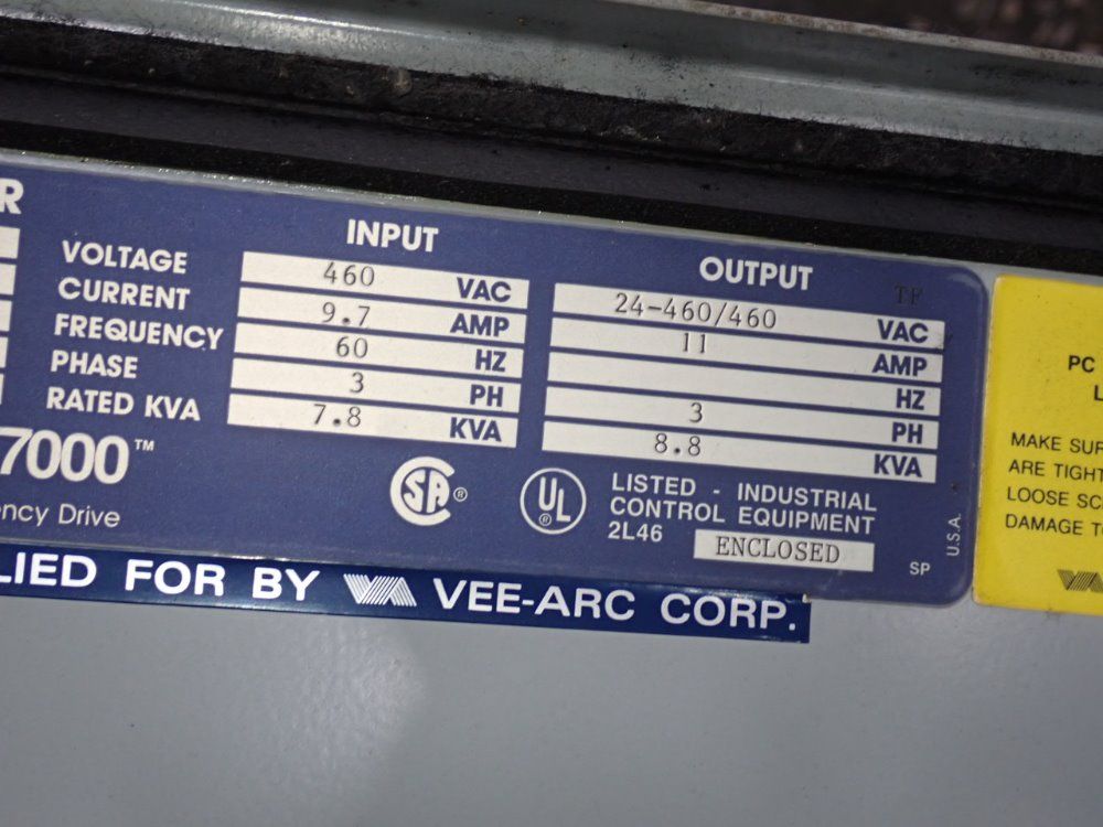 Veearc Veearc 75 Hp Motor Control Drive