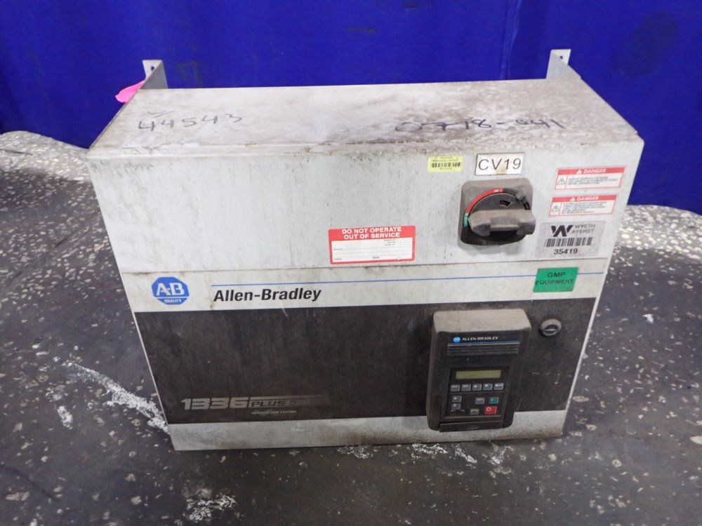 Allen Bradley Control Cabinet - 1336f-bf20c-aa-cf-ds-ha2c-jr-la1c
