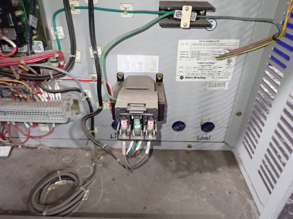 Allen Bradley Control Cabinet - 1336f-bf20c-aa-cf-ds-ha2c-jr-la1c