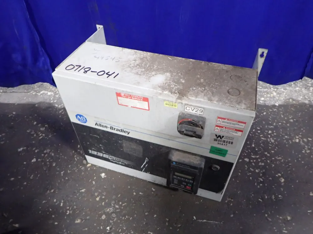 Allen Bradley Control Cabinet - 1336f-bf20c-aa-cf-ds-ha2c-jf-jr-la1c