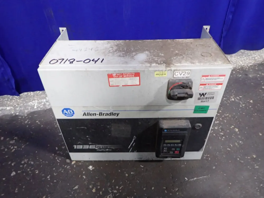 Allen Bradley Control Cabinet - 1336f-bf20c-aa-cf-ds-ha2c-jf-jr-la1c