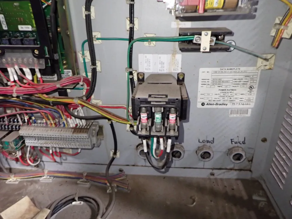 Allen Bradley Control Cabinet - 1336f-bf20c-aa-cf-ds-ha2c-jf-jr-la1c