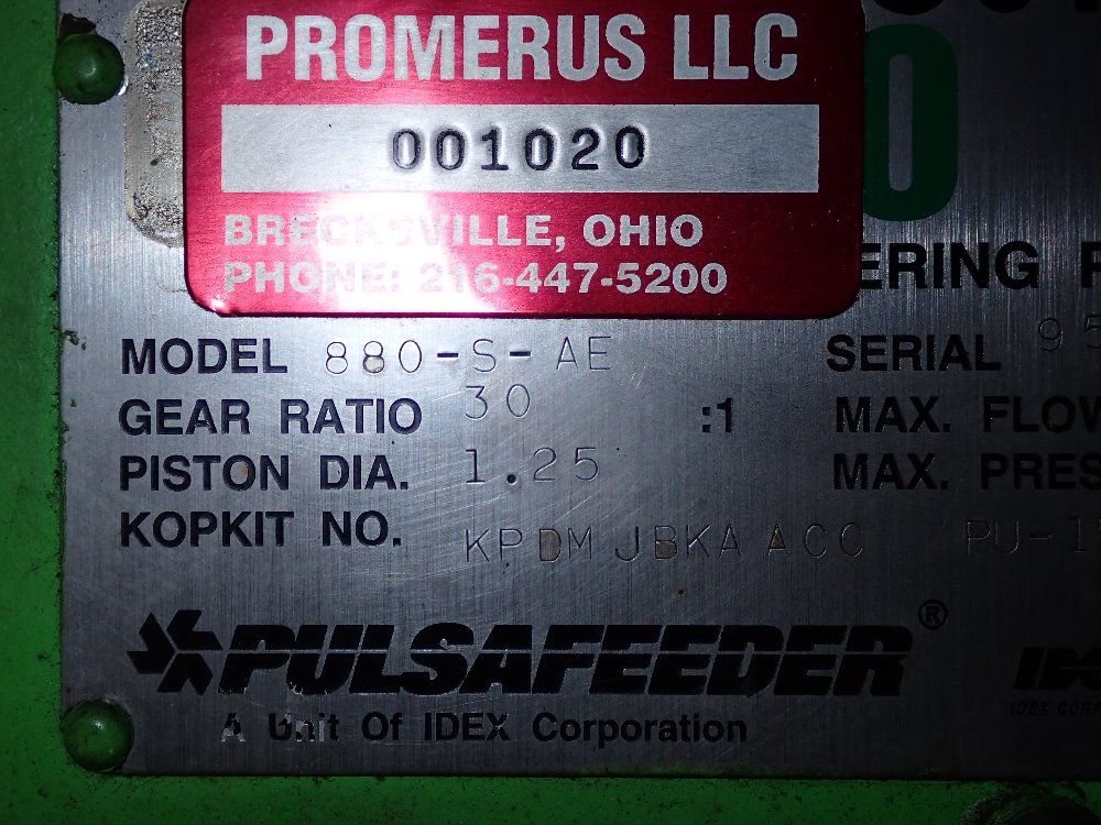 Pulsafeeder Metering Pump
