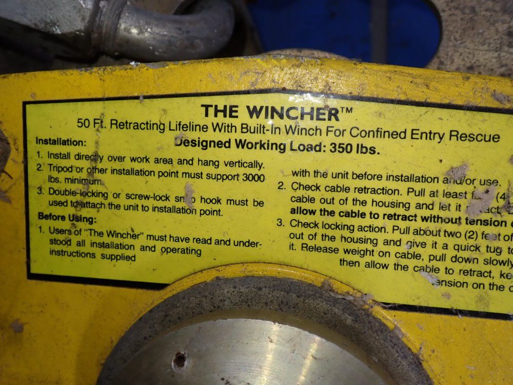 350 Lbs Retracting Life Line