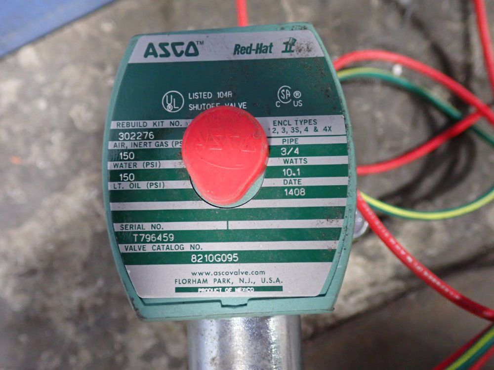 Asco Shutoff Valve