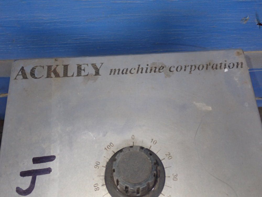 Ackley Machine Corporation Control