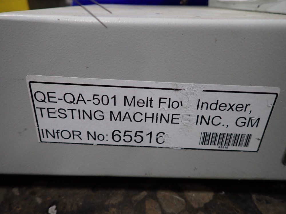 Testing Machines Inc 2013 Testing Machines Inc Xnr400 Melt Flow Indexer