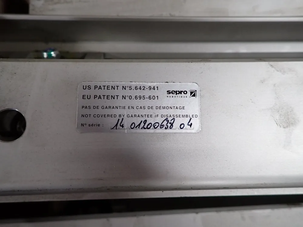 Sepro Sliding Guard Rails