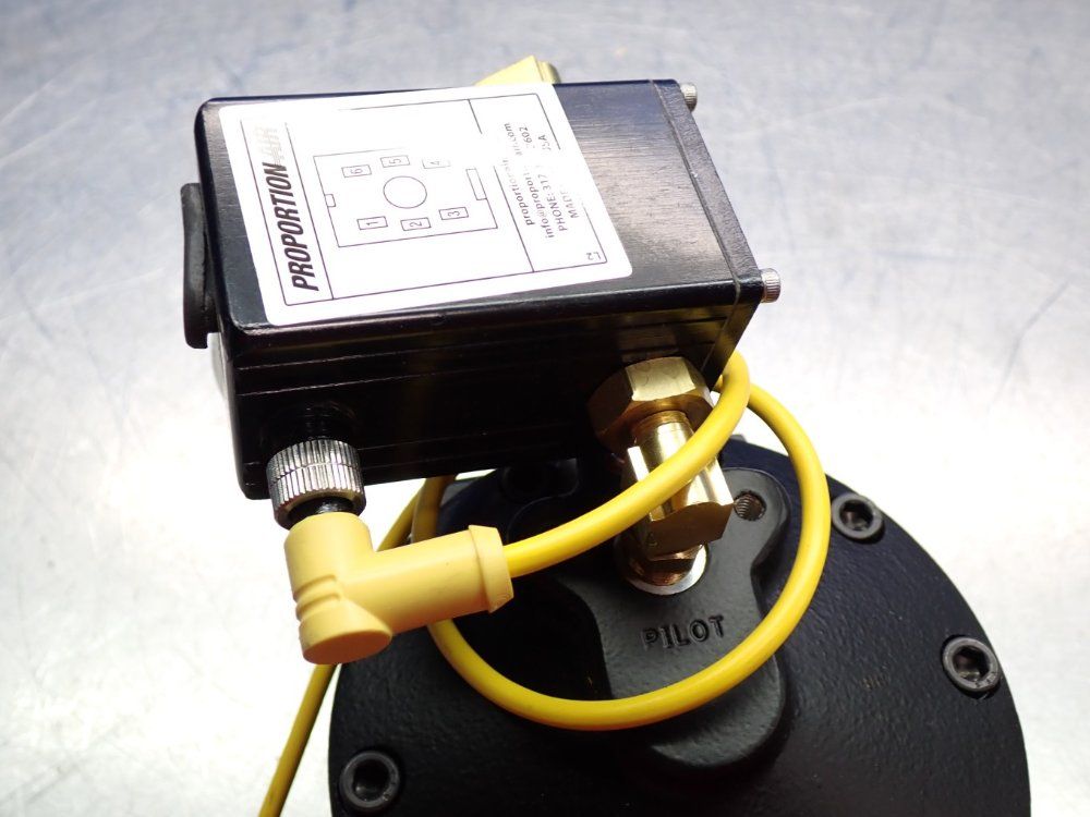 Proportion Air Max Flow 2,000 Scfm Pneumatic Pressure Regulator - Rm00b