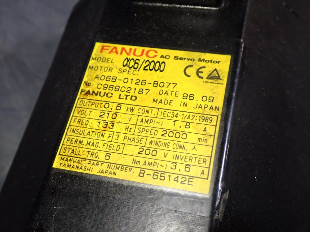 Fanuc Ac Servo Motor