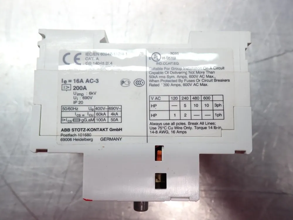 Abb Component Kit Lot Of 6 Plus Abb A26-30, M0325 - 1saz211201r1047