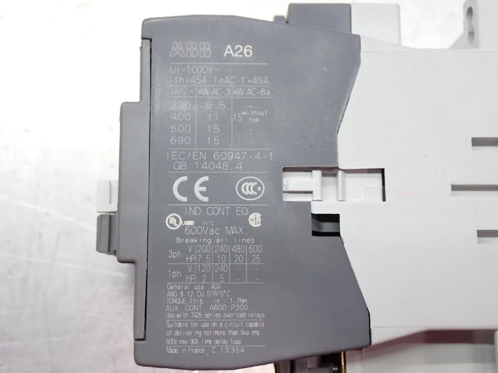 Abb Component Kit Lot Of 6 Plus Abb A26-30, M0325 - 1saz211201r1047