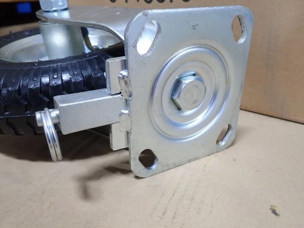 8" Pneumatic Swivel Caster Set W/lock-by The Gaylord - 0440870