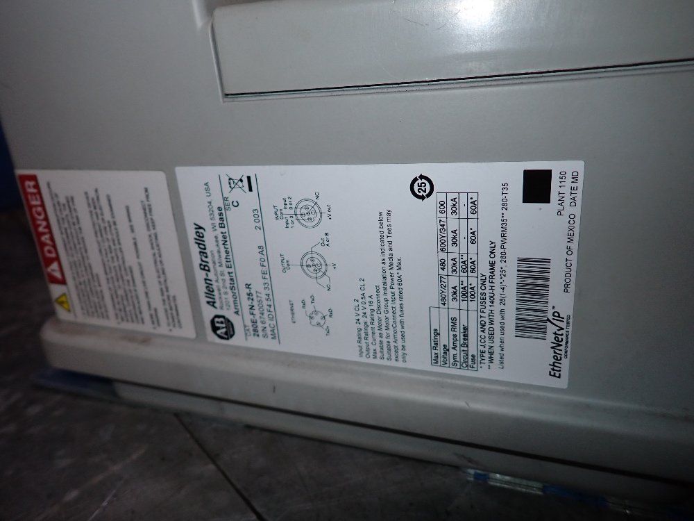Allenbradley Aromor Start Control Module