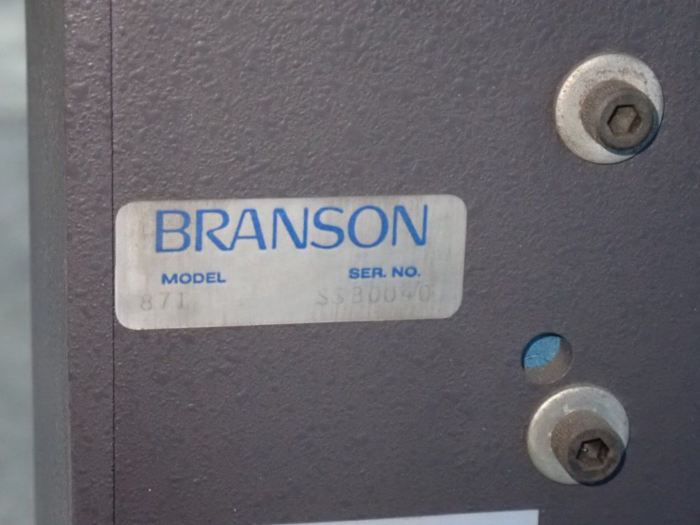 Branson Ultrasonic Welder
