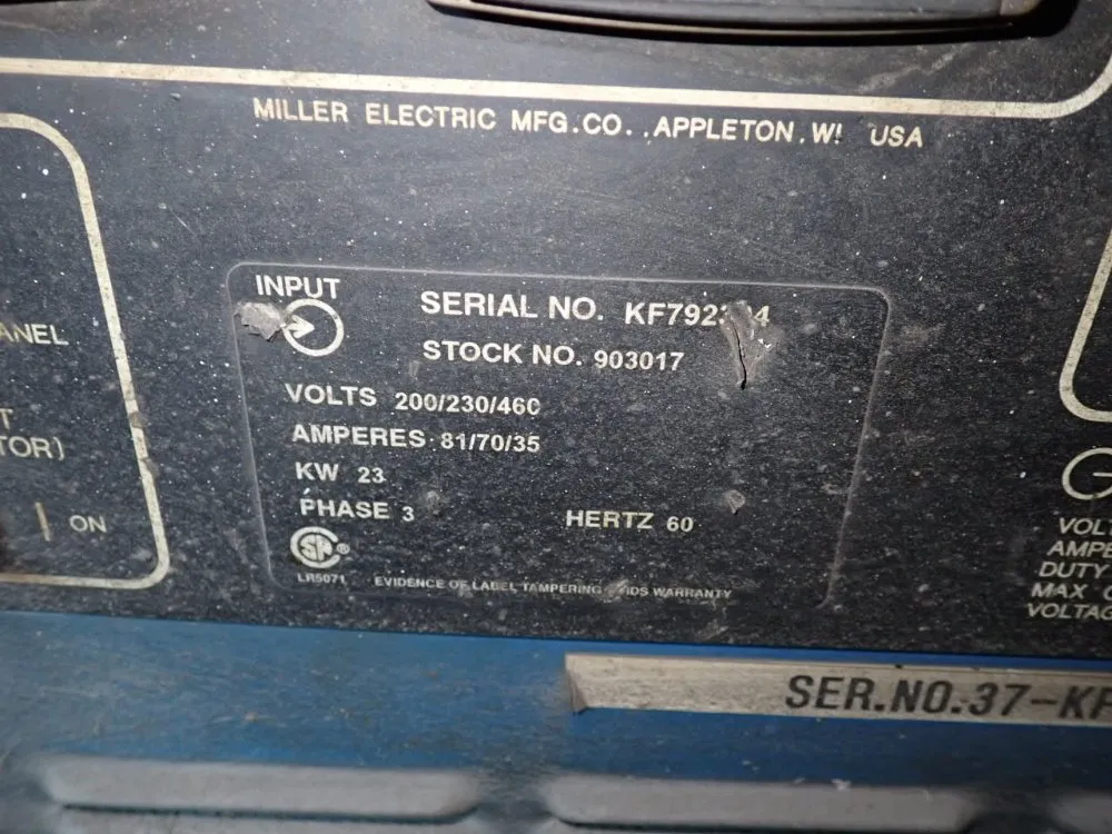 Miller 450 Amps Welder - Deltaweld 451