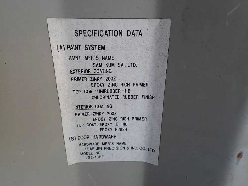 2380 Cu Ft Shipping Container - Dk-s40ca-a