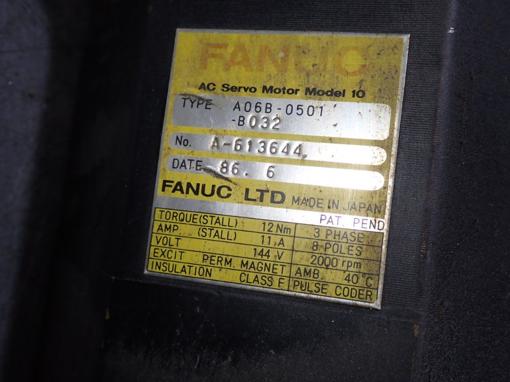 Fanuc Servo Motor - A06b-0501-b032