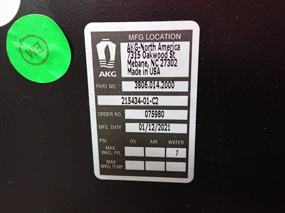 Akg Radiator Fuel Cooler