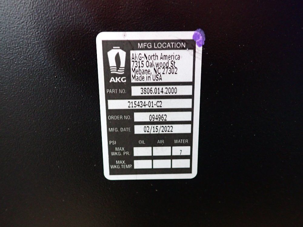 Akg Radiator Fuel Cooler