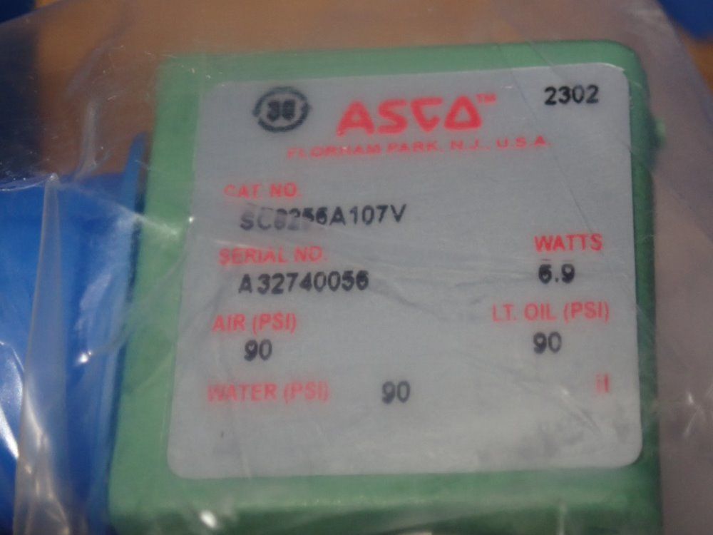 Asco Valves - Sc8256a107v