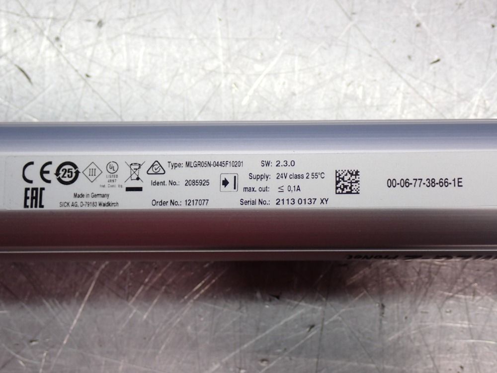 Sick 0-300 Psi Led Light Grid - Mlgr05n-0445f10201