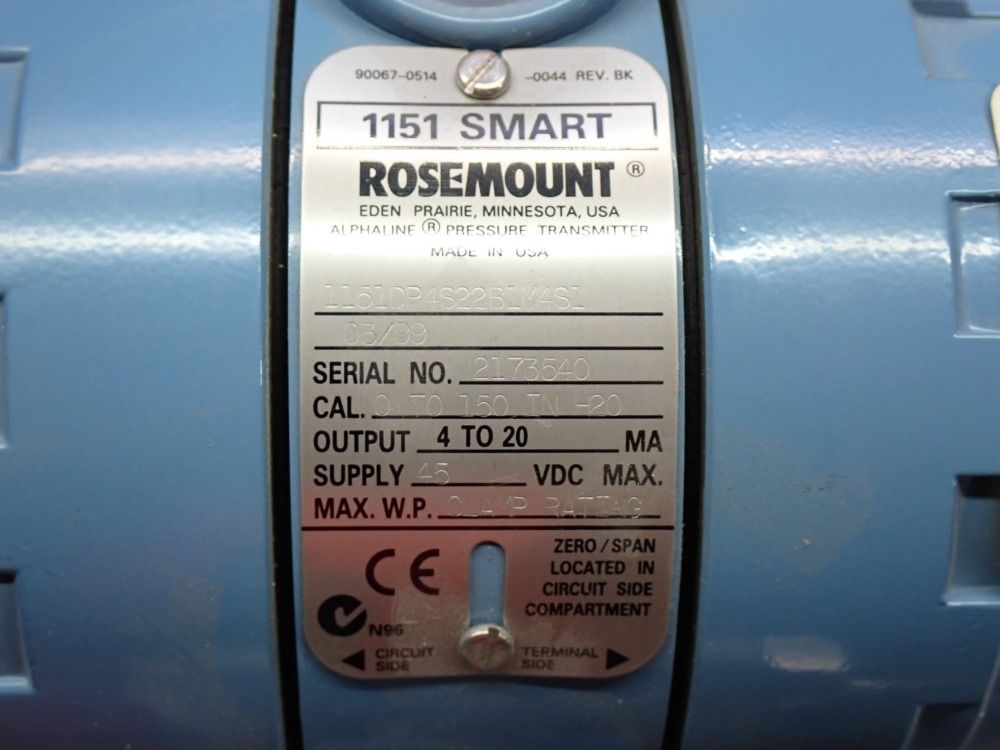 Rosemount 1151 Smart Meter