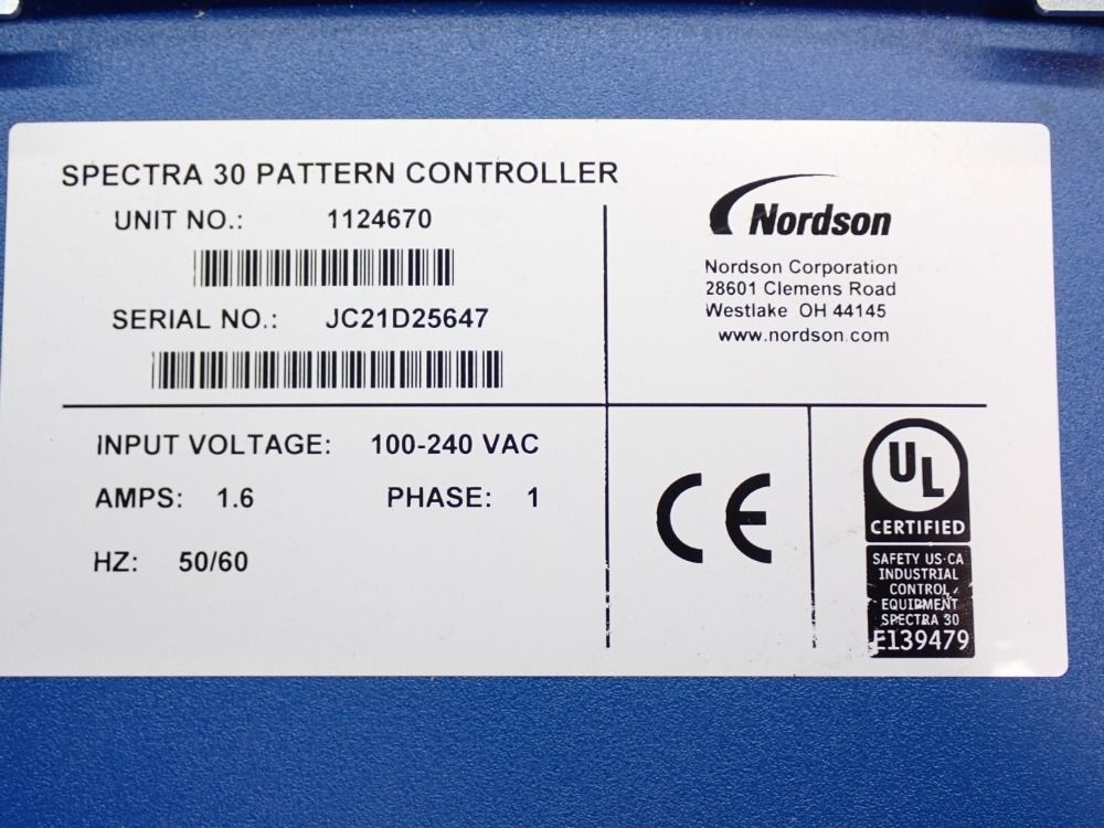 Nordson Spectra 30 Pattern Controller Module