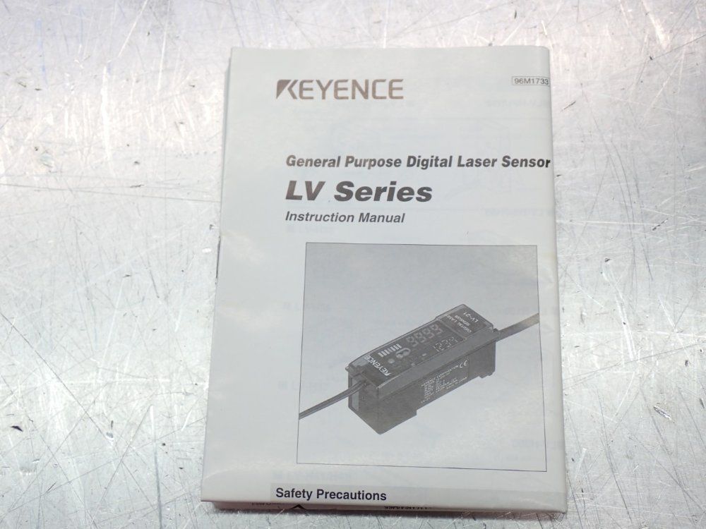 Keyence Photoelectric Digital Laser Amplifier Sensor - Lv-22ap