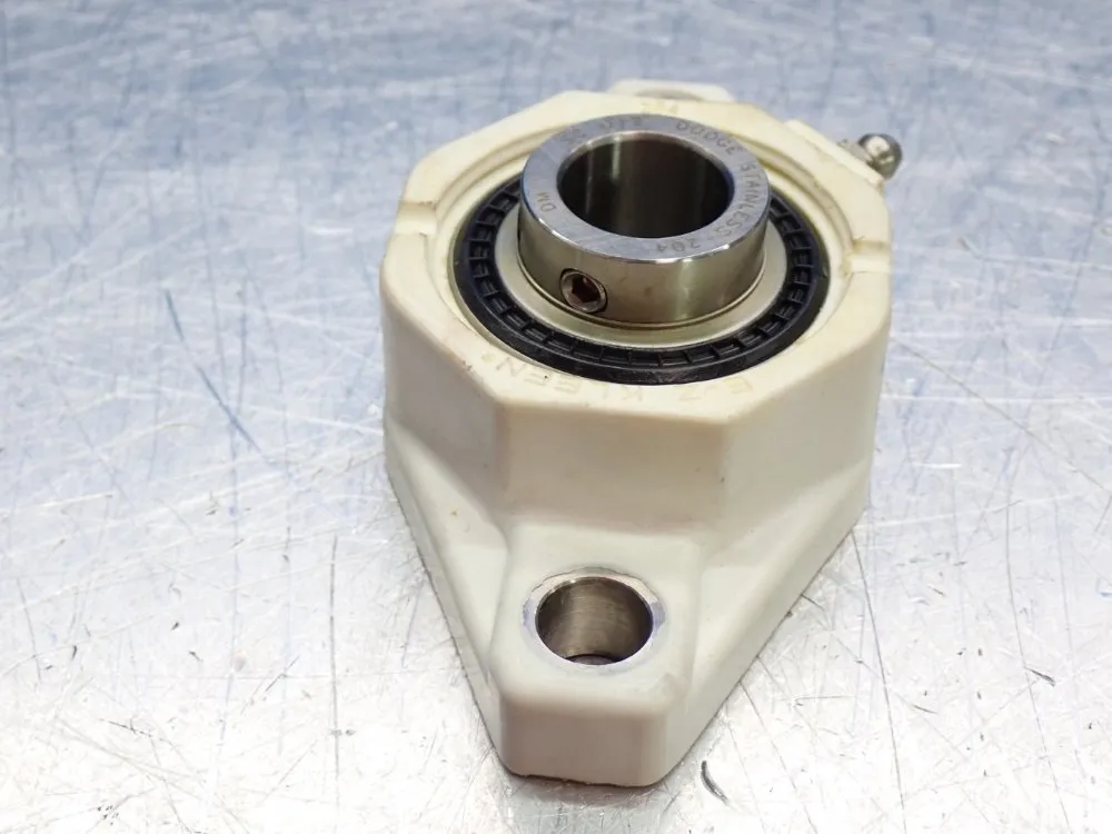 Dodge 0.75 Shaft In Diameter 2-bolt Greaseable Flange Bearing Unit - F2b-scez-012-pss