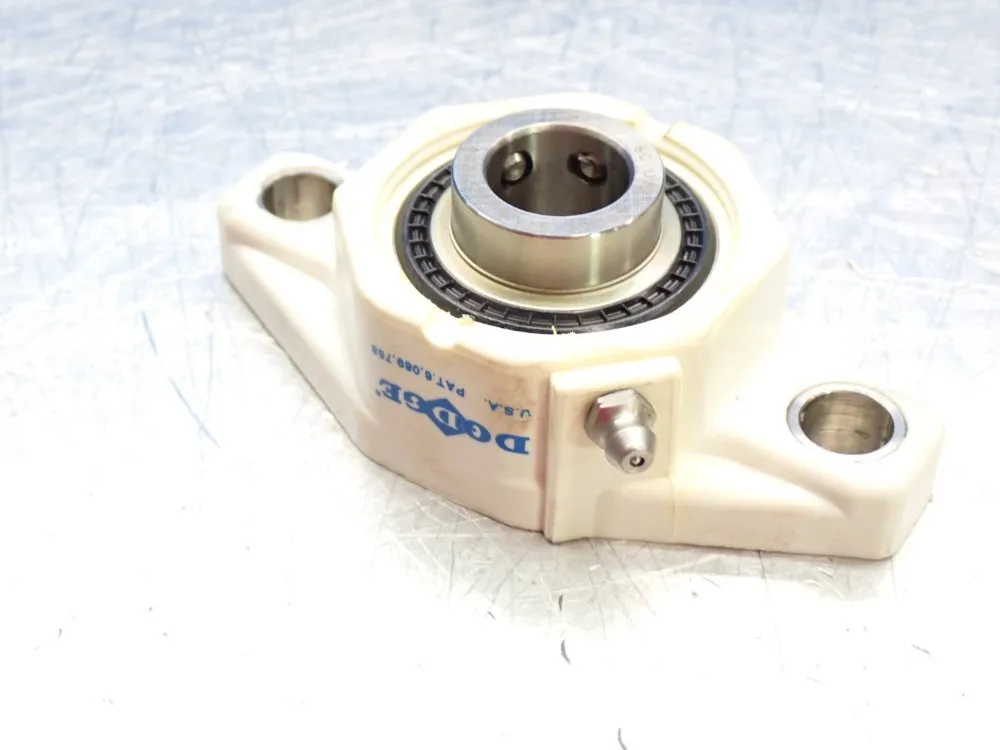 Dodge 0.75 Shaft In Diameter 2-bolt Greaseable Flange Bearing Unit - F2b-scez-012-pss
