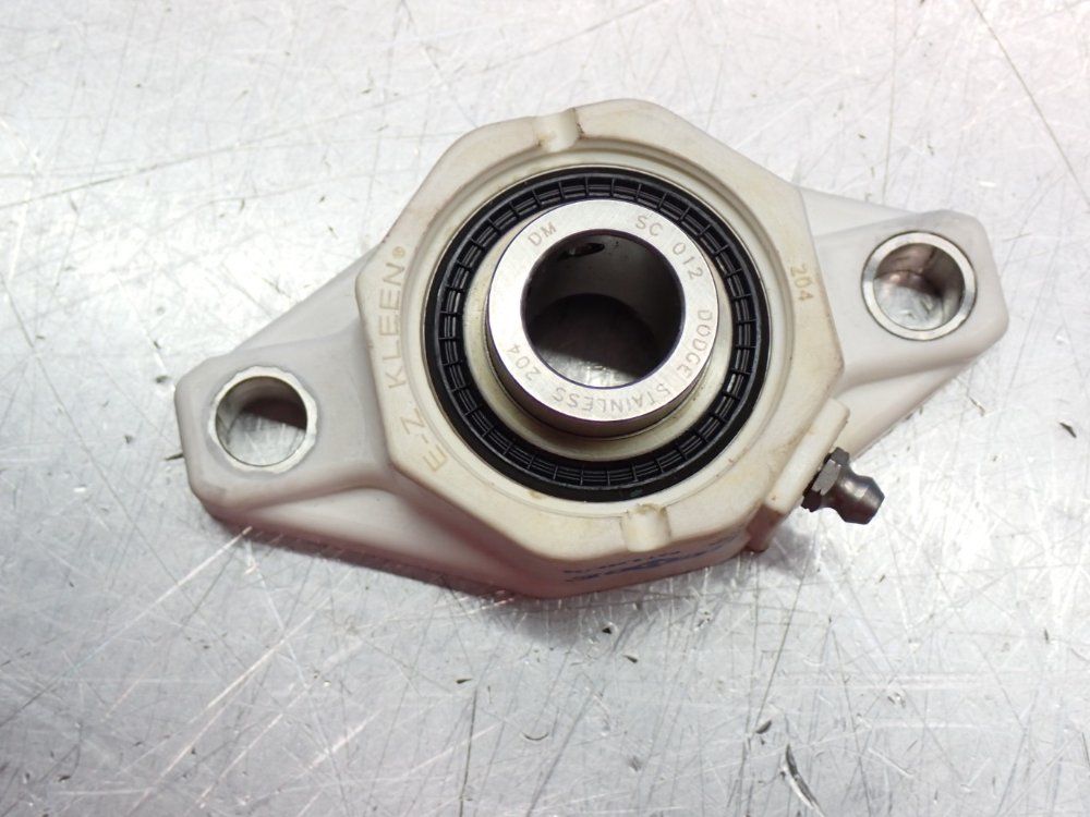 Dodge 0.75 Shaft In Diameter 2-bolt Greaseable Flange Bearing Unit - F2b-scez-012-pss